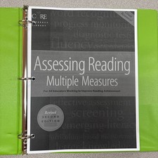 Assessing Reading: Multiple Measures for Kindergarten - 12 Grade 2nd edition picture