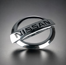 2001-2004 Nissan Frontier Rear Tailgate Chrome Emblem Badge 93491-8Z300 picture