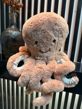 Jellycat Amuseable Fluffy Odell Octopus 19in Plush Doll Birthday Gift Kids Toy picture