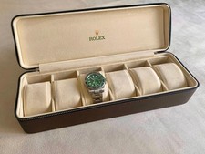 Rolex Watches Box Case Holder Submariner Gmt Daytona Datejust Organizer Display picture
