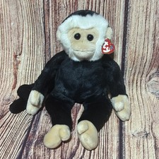 Vintage TY Beanie Buddy Plush Mooch Spider Monkey Stuffed Animal NWT picture