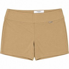 INC International Concepts Tan Mid Rise Shorts Stretch Minimalist Chic NWT picture