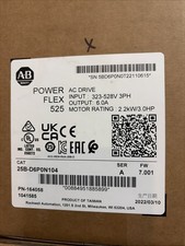 Allen-Bradley 25B-D6P0N104 PowerFlex 525 2.2kW 3HP AC Drive Fast Shipping Sealed picture