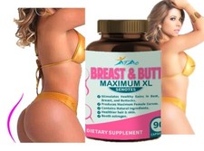 THICK BREAST BUTT THIGHS HIPS WEIGHT GAIN  90 capsules get picture