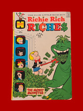 Richie Rich Riches #1 1972 Harvey Comics Money Monster Ernie Colon picture
