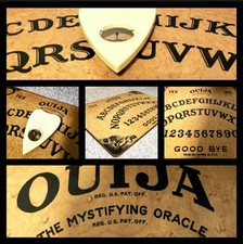Vintage 1940's, William Fuld, Ouija Board Planchette & Box, Baltimore MD, MINT picture