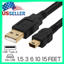 Mini USB Cable USB Charging Cord Arduino Data Transfer A USB to B USB Mini Cable picture