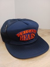 Vintage Chicago Bears Snapback Trucker Rope Hat Cap Hanes picture