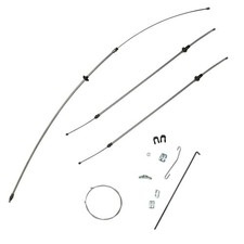 Parking Brake Cable Kit With Intermediate Cable 1970-71 Dodge Challenger OE picture