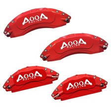 AOOA Brake Disc Red with White Character Caliper Cover Powder Coating Fits picture