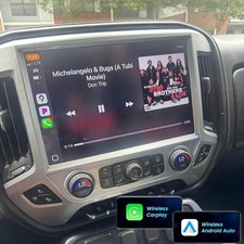 For 2014-2018 Chevy Silverado GMC Sierra 13.1'' Carplay Car Stereo Radio 8+128GB picture