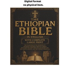 The Ethiopian Bible in English With Complete Large , T.E Warren 2026 picture
