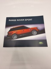 Land Rover: The Range Rover Sport 2006 Model Year Introduction Booklet Brochure picture