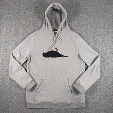 Vintage Atticus Hoodie Sweatshirt Mens Large Gray Fleece Lined Dead Bird Y2K picture
