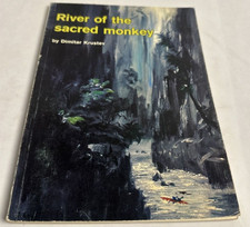 River Sacred Monkey Dimitar Krustev 1970 Paperback Illustrated Travel Adventure picture