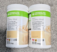 2X Herbalife Formula 1 Healthy Meal Nutritional Shake French Vanilla EXP 11/2025 picture