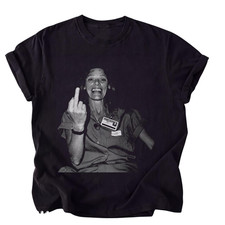 Aileen Wuornos Middle Finger Tee Shirt picture