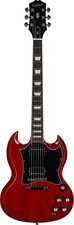 Epiphone SG, inspired by Gibson's standard model, cherry, new picture