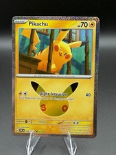 Pokémon TCG Pikachu 036/128 (14/30) 30th Celebration English picture