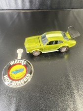 Vintage Hot Wheels Redline Mighty Maverick Lime US Black Interior Very Nice  picture