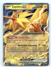 Zapdos ex 145/165 ~ English Near Mint picture