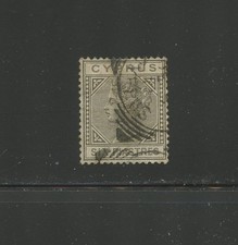 CYPRUS 24a, 1882-1894 6p QUEEN VICTORIA, DIE B, USED (CYP6337) picture