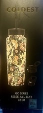 RARE, SOLD OUT Design: Coldest 32oz Go Series “Rose All Day” Insulated Tumbler picture