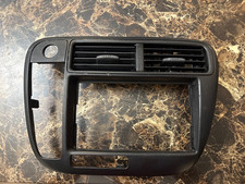 99-00 Honda Civic A/C Climate Control Dash Panel Radio Bezel Vents OEM BLACK picture