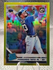 2019 Panini Donruss Optic - Rated Rookies Fernando Tatís Jr. #84 Lime Green... picture