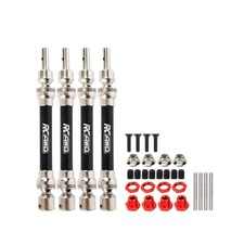 RCAWD 4PCS Slider Front & Rear Drive Shaft For 1/8 Arrma Typhon 550 MEGA 3S BLX picture