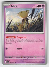 Abra 080/167 Common Twilight Masquerade Near Mint picture