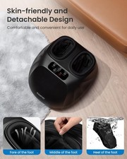 RENPHO Shiatsu Foot Massager with Heat for Plantar Fasciitis FSA HSA Eligible US picture