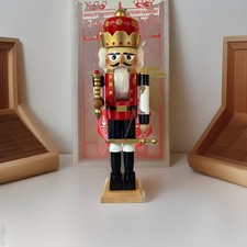 Karla Steinbach Signed 2004 “The Old King” S712 Nutcracker 16” Tall In Box Rare picture