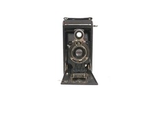 Vintage Kodak Jr. Camera with Bellows, Leather Case – Antique Photography Decor picture
