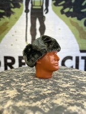 Excellent - Medium - Winter Flyer's Helmet Liner B-9B US Military Air Force Hat picture