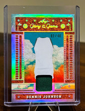 2025 Leaf Glory of the Game Dennis Johnson Game Used Jersey /40 Celtics HOF MEM picture