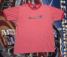 Vintage Rusty Surf Shirt The Youth Explosion Men’s Large 90s Red picture