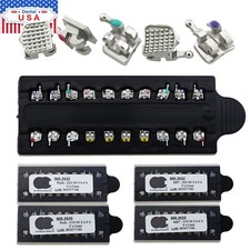 US Dental Brackets Orthodontic Metal Braces MIM Mini Roth MBT Slot 022 345 Hooks picture