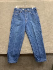 Carhartt B18 Traditional Fit Jeans Mens 34x30 Blue Demim Mid Rise Straight Leg picture