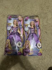 2010 Mattel Disney Tangled Rapunzel doll - discounted open packaging LOT OF 2 picture