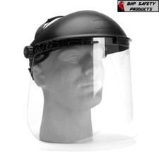 Full Face Safety Shield Flip Up Visor Tool Mask Clear Glasses Eye Protection picture