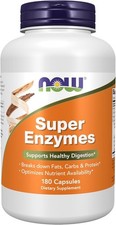 NOW Foods Super Enzymes - 180 Capsules - Exp 11/2026 picture