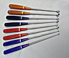 Bone Cervical Curettes Spine Orthopedics Spine Instruments 8 Pieces i picture