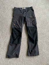 Fjallraven Vidda Men's Trekking Pants Black/Grey, EU47/US31-33 picture