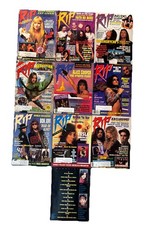 10 RIP Metal Magazine Lot 1991 Metallica Guns N' Roses (4 Issues With Posters) picture