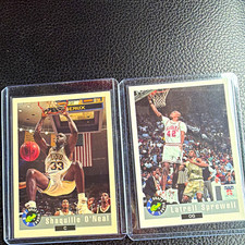 Classic 1992 Classic Draft Picks NCAA 6-Card Lot Shaq Sprewell Laettner picture