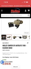 Holley Sniper 1100 Auto lite picture