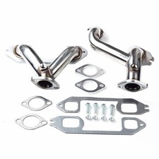 Pair for 1937-1962 Chevy 216/235/261 6 Cylinder Stainless Exhaust Headers Kit US picture