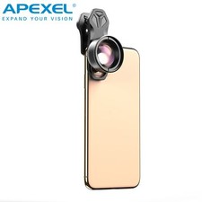 APEXEL HD Optic Camera Phone Lens 100mm Macro Lens+10xSuper Macro Lens For Phone picture
