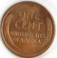 1949 D Lincoln Wheat One Cent BU Nice Color Free Post + Tracking  picture